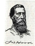 line drawing of General John Bell Hood