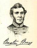 line drawing of General Braxton Bragg
