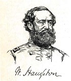 line drawing of General Wade Hampton
