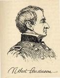 line drawing of General Robert Anderson
