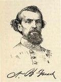 line drawing of General Nathan Bedford Forrest