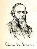 line drawing of Edwin M. Stanton